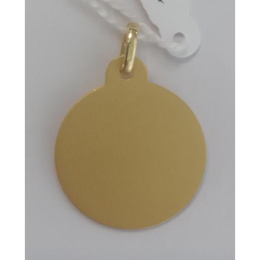 Medalla de Oro 18 Quilates Virgen Niña: Un Regalo Único e Inolvidable para Comuniones o Bautizos. [1]