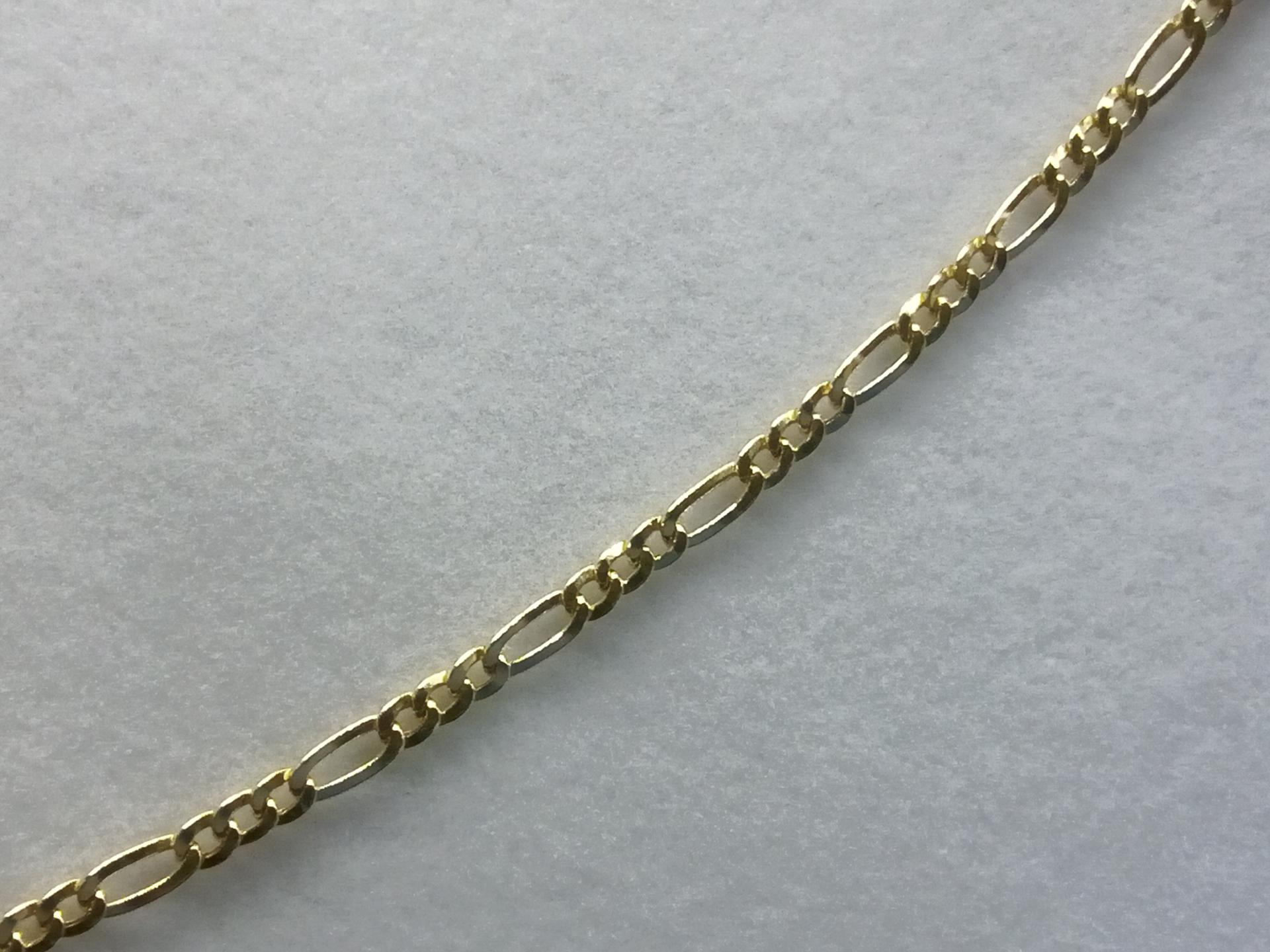 Cadena de Oro Amarillo 18K Estilo Cartier 50 cm con Mosquetón - Elegancia Unisex en Oferta