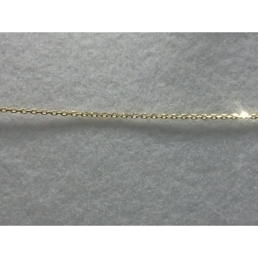 Cadena de Oro Fina Forzada de 40 cm para Mujer o Niña [1]