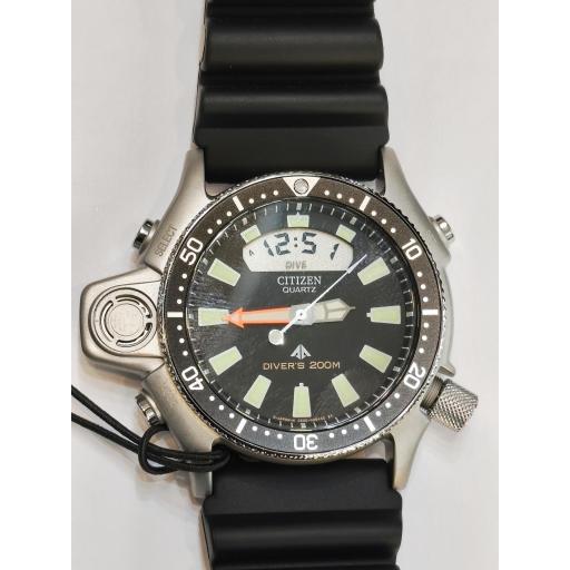 Citizen Promaster Aqualand I JP2000-08E – Reloj de buceo profesional con profundímetro
