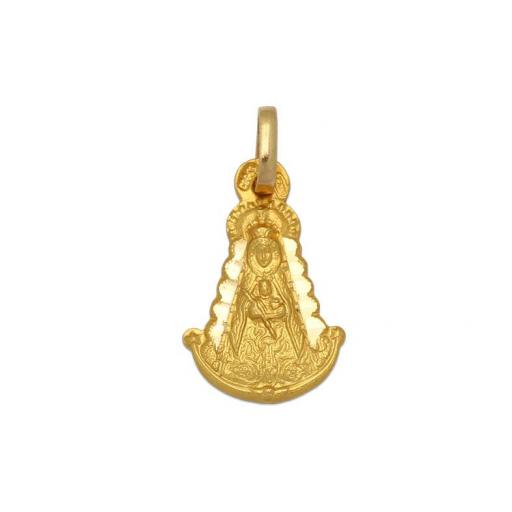 Medalla Oro Virgen Del Rocío Pequeña 11x18 mm [0]