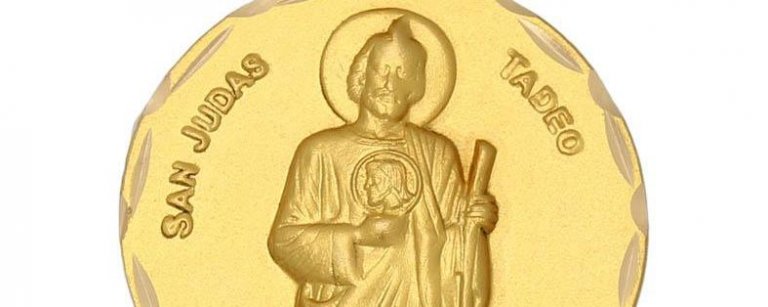 Compra Medallas De Oro De San Judas Tadeo ¡Mira Que Precios!