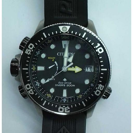 Reloj de buceo Citizen BN2036-14E Promaster Aqualand Eco-Drive Diver ISO 46 mm [1]