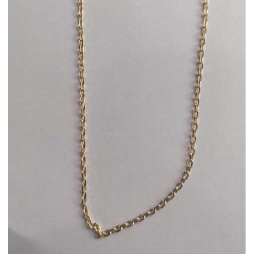 Cadena Oro 18K Forzada Hueca 2mm x 50cm (3.10g) [1]