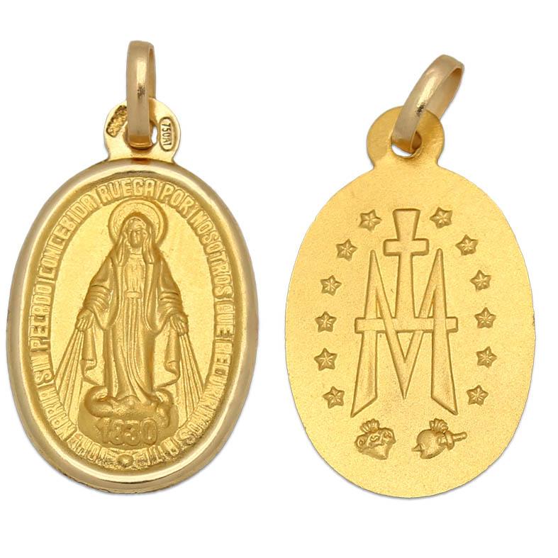 Medalla Virgen Milagrosa Oro