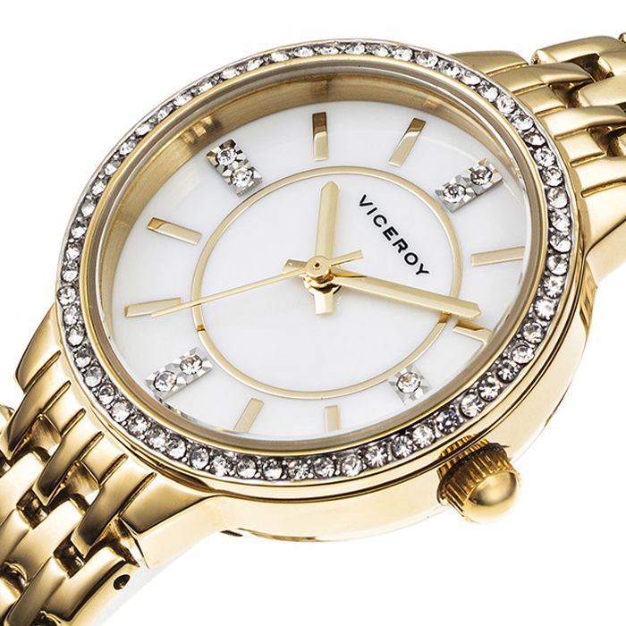 Reloj Viceroy Mujer 401070-93 Dorado — Joyeriacanovas