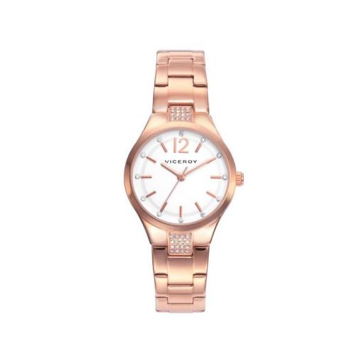 Elegante RELOJ DORADO MUJER VICEROY Color Rosa 461034-95 ¡Llévatelo! [0]