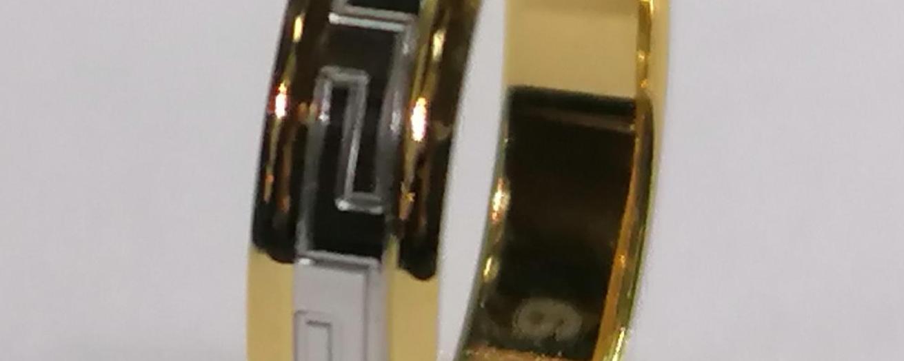 ALIANZAS ORO BLANCO Y AMARILLO