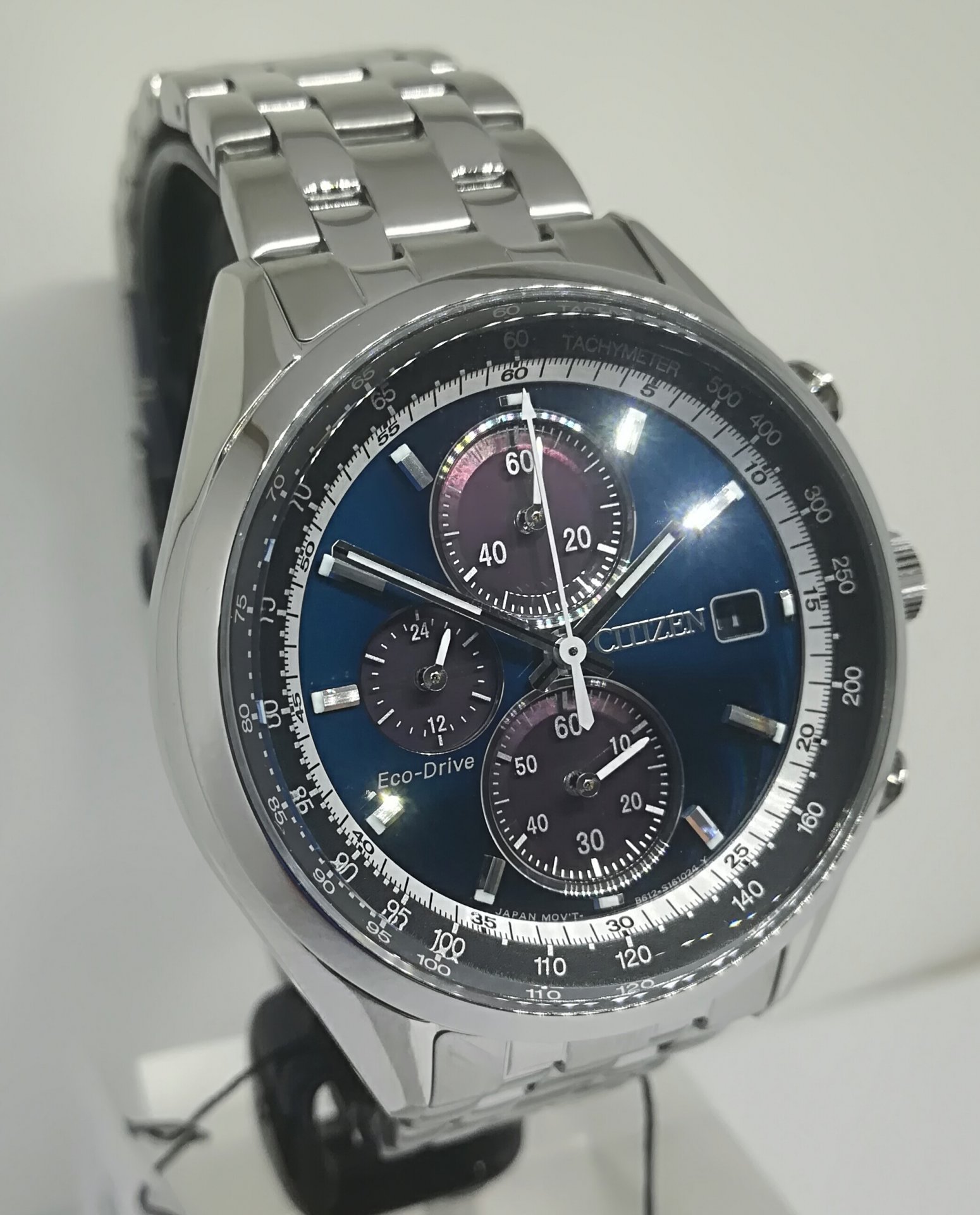 Citizen Eco-Drive CA0451-89L Orologio Cronografo Uomo 40mm - Carica Alla Luce