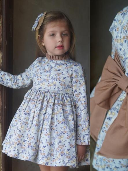 Vestido estampado en flores