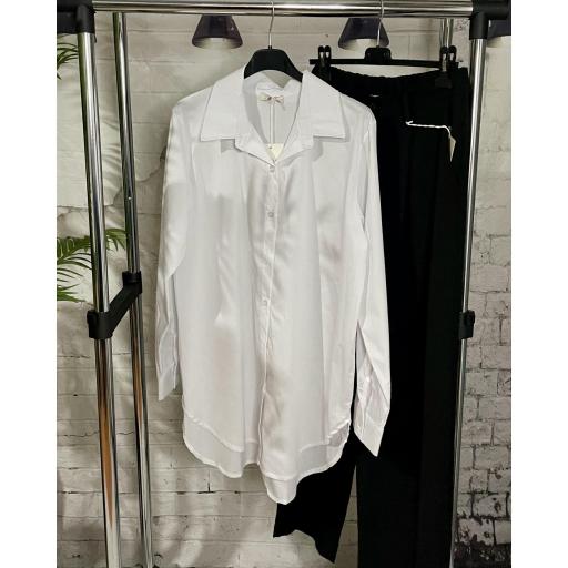 Camisa Oxford Blanca  [2]