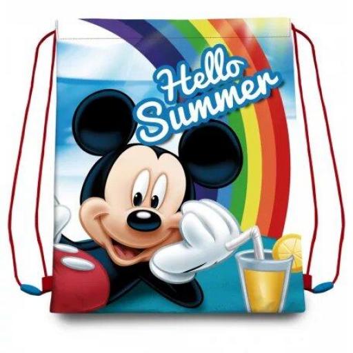 Bolsa/mochila de deporte Mickey 40x30cm (DISNEY)