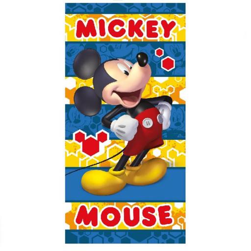 Toalla de playa Mickey Mouse 70x140 cm  (DISNEY)