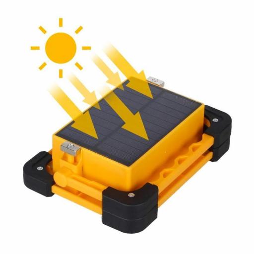 Foco proyector Solar LED portátil con batería Power Bank 30W/50W [1]