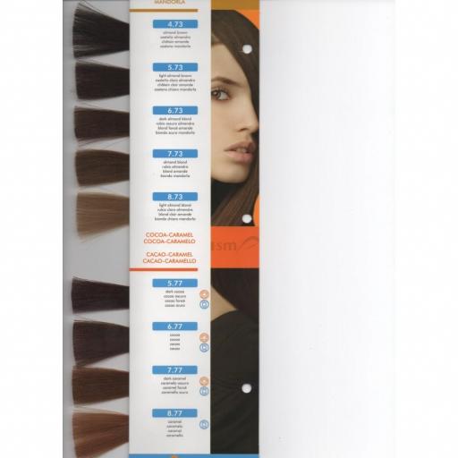 Pack 3 unidades Tinte Hair Smart N 8.73 Rubio Claro Almendra [1]