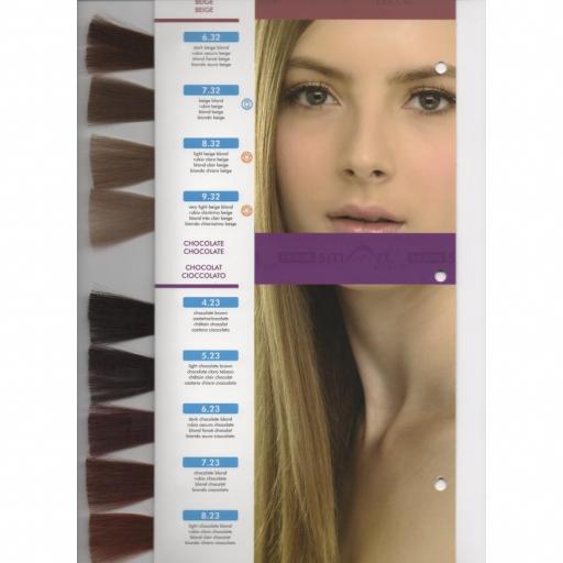 Pack 3 unidades Tinte Hair Smart N 5.23 Chocolate Claro Tabaco  [1]