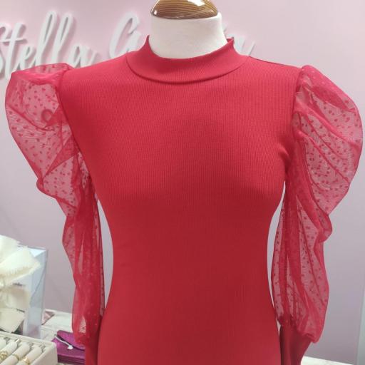Camiseta Plumeti Roja [2]