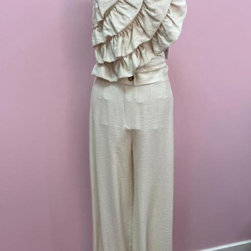 CONJUNTO TOP VOLANTE Y PANTALON