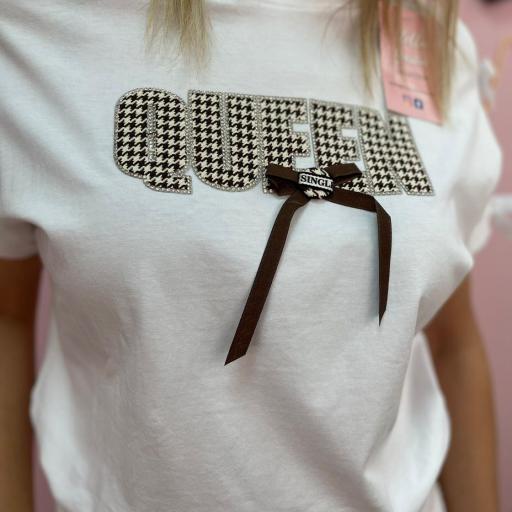 Camiseta Quenn Blanca en S/M  [2]