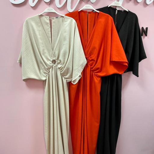 MONO JAPON EN NEGRO, BEIGE Y NARANJA [2]