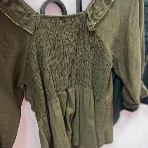 BLUSA EN CHOCOLATE Y NEGRO [1]