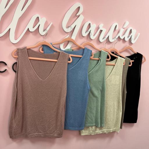 TOP PICO PUNTO varios colores