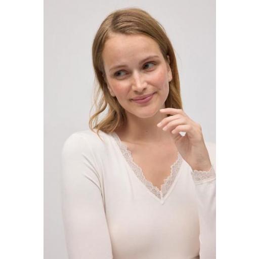 Ysabel Mora Camiseta interior manga larga Bambu  [2]