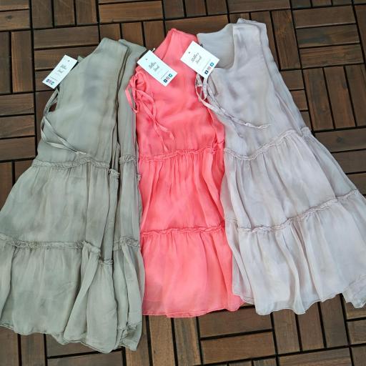 Blusa Seda Sisa en Naranja [2]