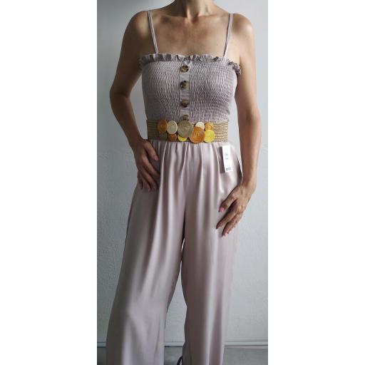 Mono Tirantes Botones en Piedra Talla L [1]
