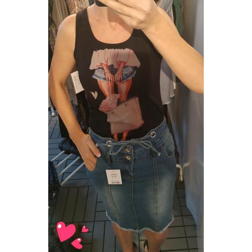 Falda Vaquera Talla S y L [1]