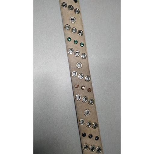 Cinturón Gris Tachuelas [0]