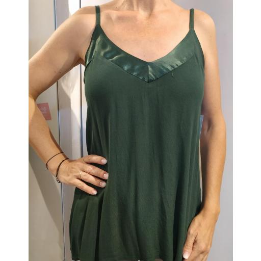 Top Escote Raso en Gris [0]