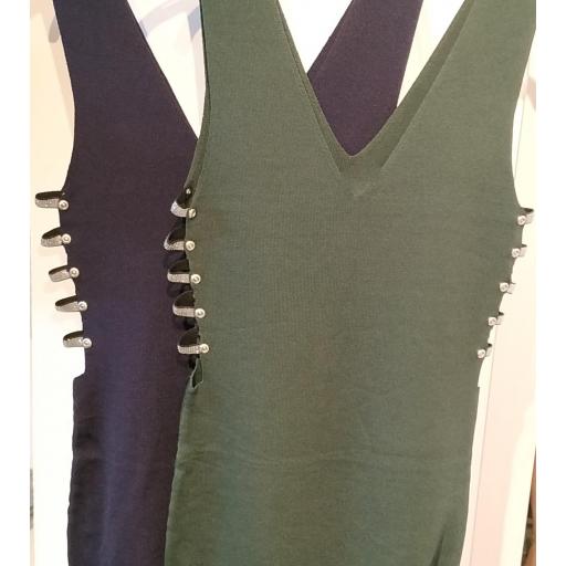 Vestido Lite en Verde y Azul [2]