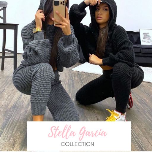 Conjunto Jersey y Pantalón en Negro [0]