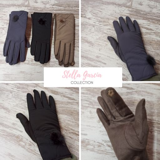 Guantes Clio en Gris [0]