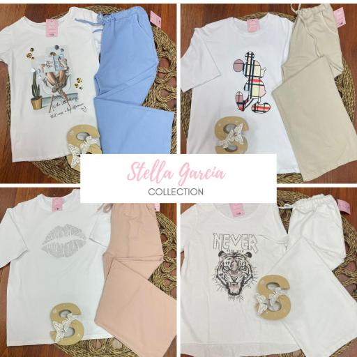 Caja 1 Dia de La Madre Conjunto Pantalón+Camiseta: 4 modelos a elegir [0]