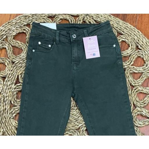 Jeans Verde Push Up 44/46 [0]