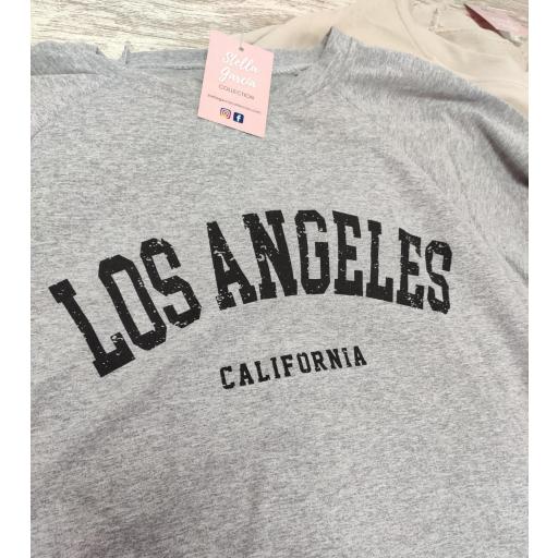 Sudadera Los Angeles en Gris  [2]