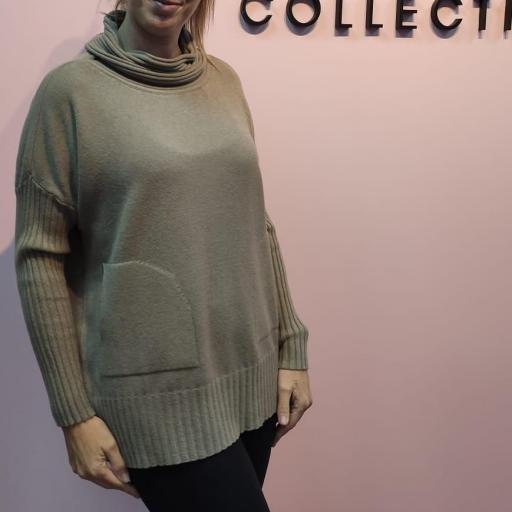 Jersey Glamour en Beige y Camel [0]