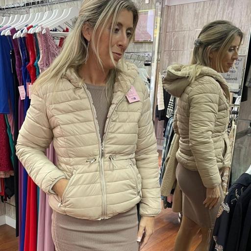Chaqueta Beige Reversible XL (42/44) [0]