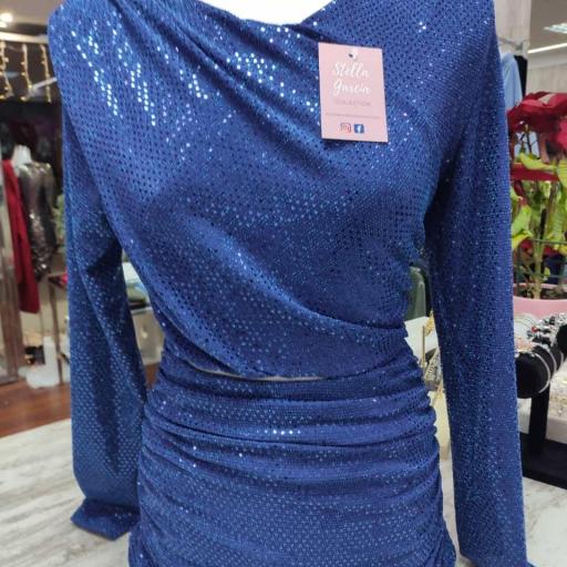 Vestido Matrix Azul [0]