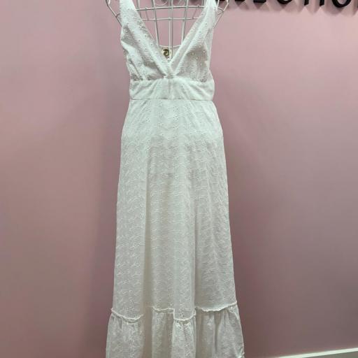 VESTIDO CALADO BLANCO