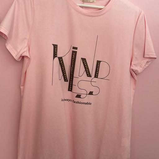 CAMISETA KIND en Rosa L/XL [0]