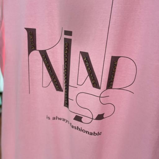 CAMISETA KIND en Rosa L/XL [1]