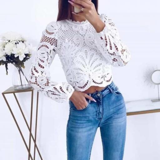 Blusa Chia Blanca en M  [0]