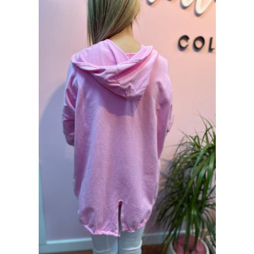 Sudadera Capucha en Beige [2]