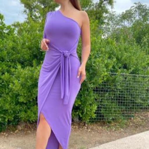 Vestido Bambú Lila [0]