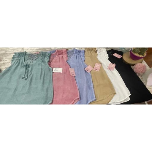 Blusa Museta Calada en Rosa [1]