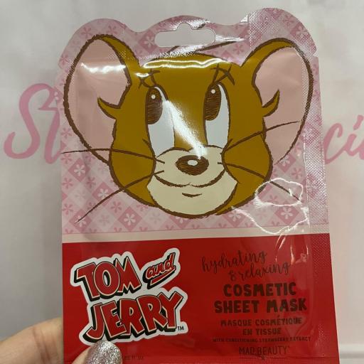 Tom y Jerry Mascarilla Facial de Fresa