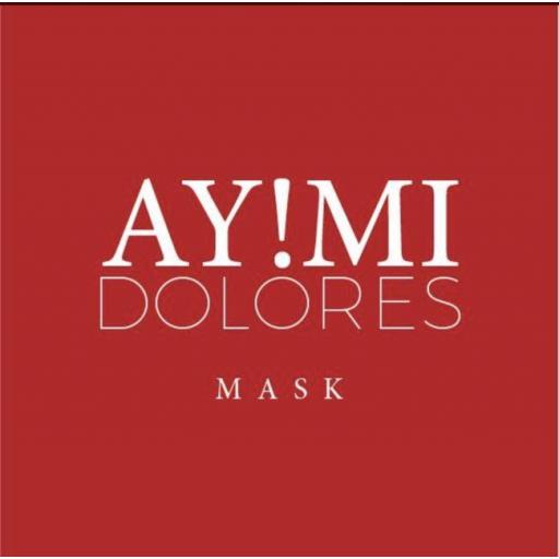 Mascarillas Ay Mi Dolores en Negro y Beige [2]